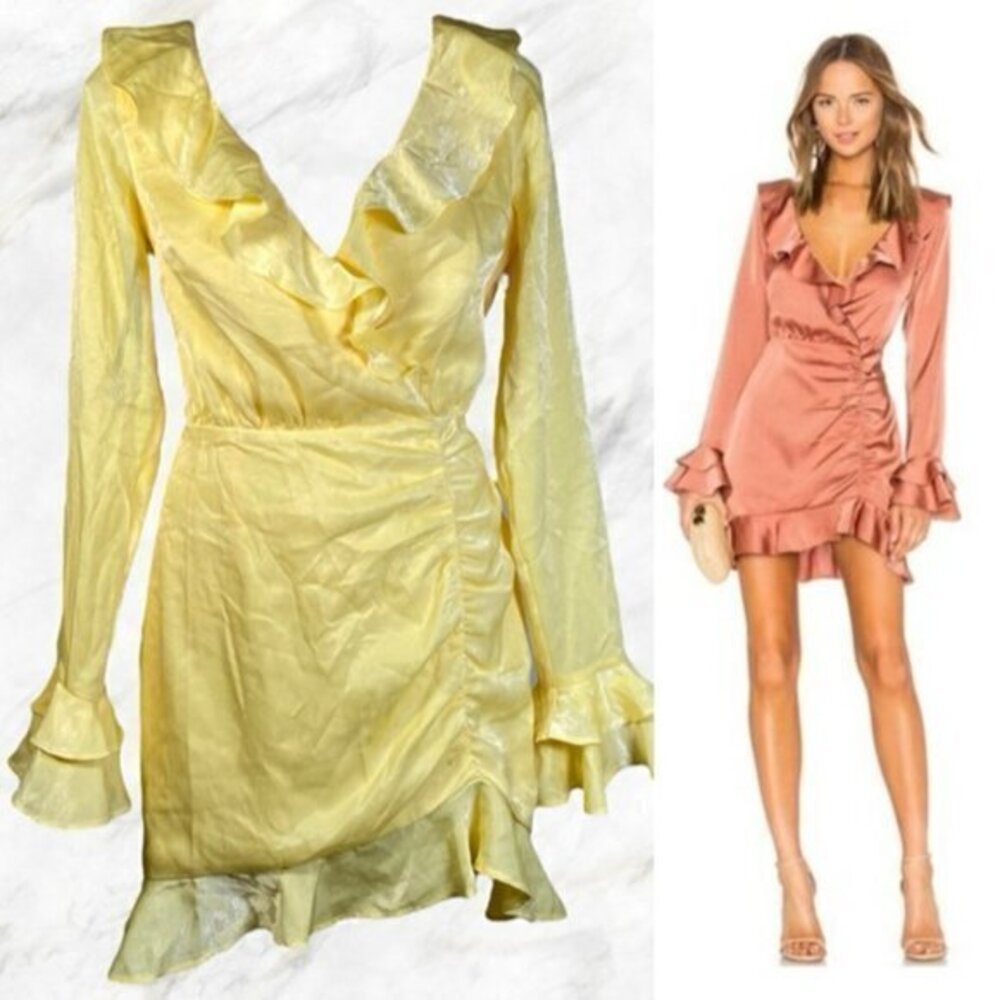 MAJORELLE Nelly Mini Dress - Yellow